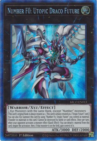 Number F0: Utopic Draco Future (Collector's Rare) [KICO-EN013] Collector's Rare | Shuffle n Cut Hobbies & Games