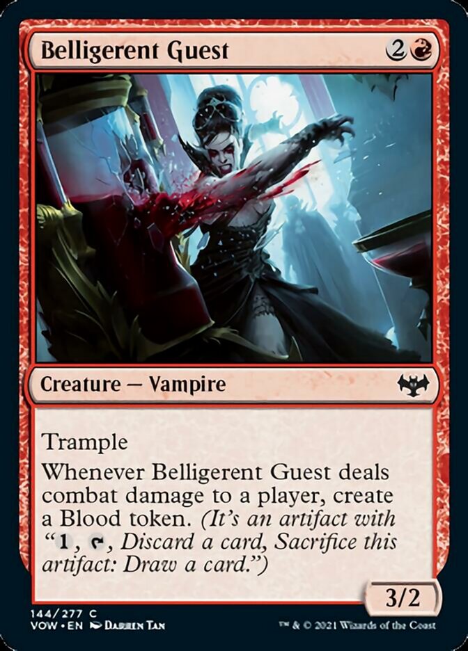 Belligerent Guest [Innistrad: Crimson Vow] | Shuffle n Cut Hobbies & Games