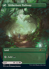 Darkbore Pathway // Slitherbore Pathway (Borderless) [Secret Lair: Ultimate Edition 2] | Shuffle n Cut Hobbies & Games