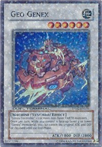 Geo Genex [DT02-EN035] Super Rare | Shuffle n Cut Hobbies & Games