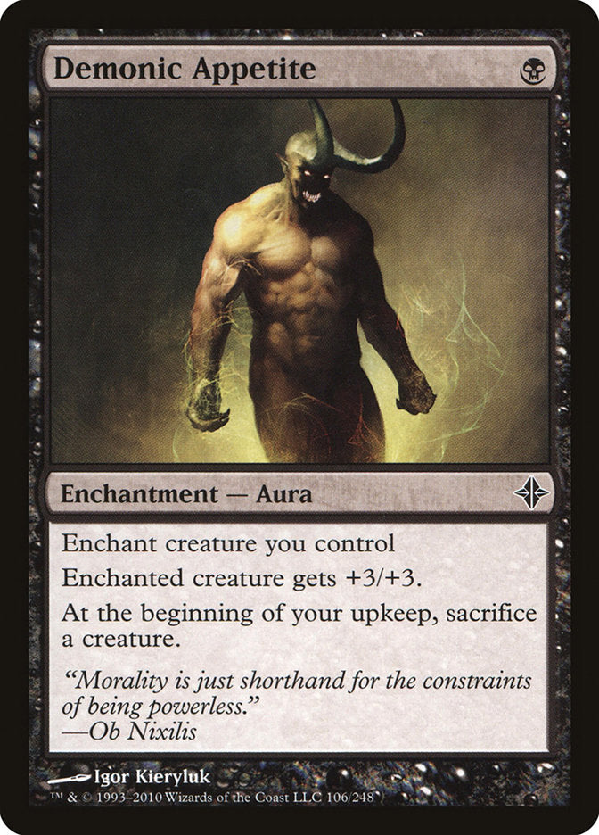 Demonic Appetite [Rise of the Eldrazi] | Shuffle n Cut Hobbies & Games