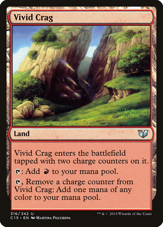 Vivid Crag [Commander 2015] | Shuffle n Cut Hobbies & Games