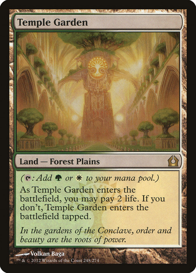 Temple Garden [Return to Ravnica] | Shuffle n Cut Hobbies & Games