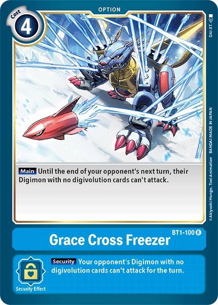 Grace Cross Freezer [BT1-100] [Release Special Booster Ver.1.5] | Shuffle n Cut Hobbies & Games