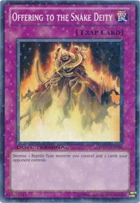 Offering to the Snake Deity [DT03-EN096] Common | Shuffle n Cut Hobbies & Games