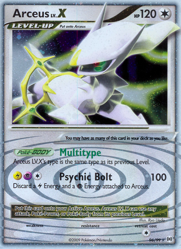 Arceus LV.X (96/99) [Platinum: Arceus] | Shuffle n Cut Hobbies & Games