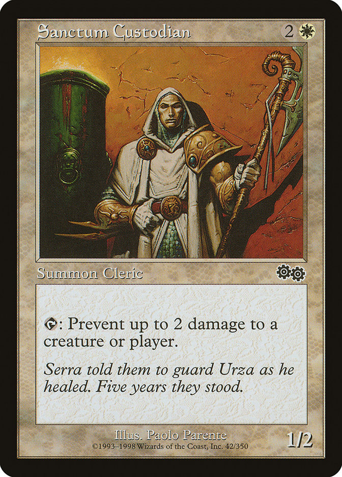 Sanctum Custodian [Urza's Saga] | Shuffle n Cut Hobbies & Games