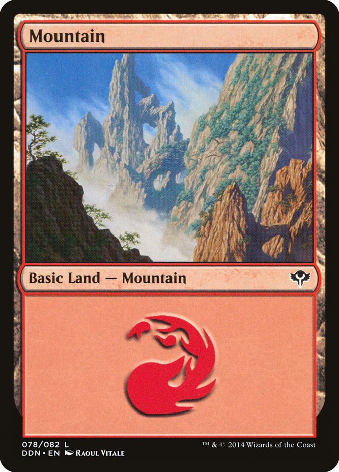Mountain (78) [Duel Decks: Speed vs. Cunning] | Shuffle n Cut Hobbies & Games