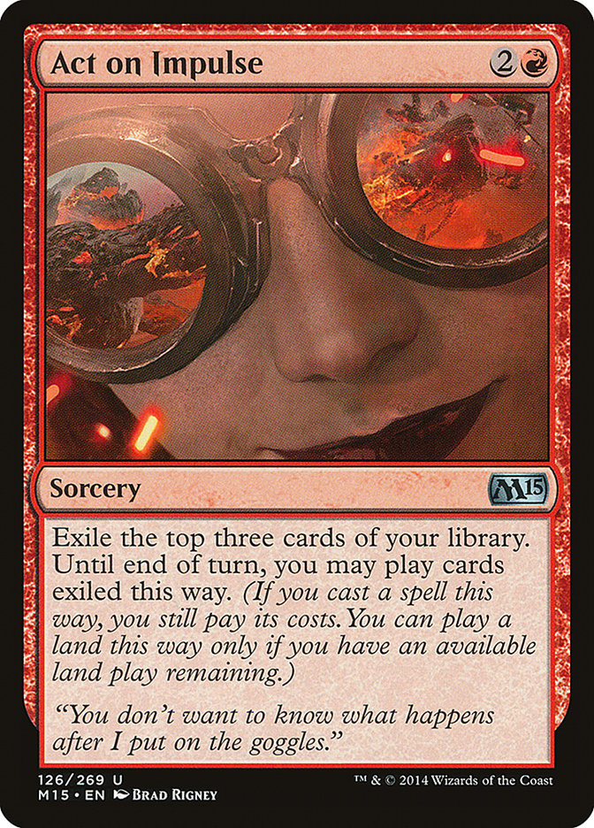 Act on Impulse [Magic 2015] | Shuffle n Cut Hobbies & Games