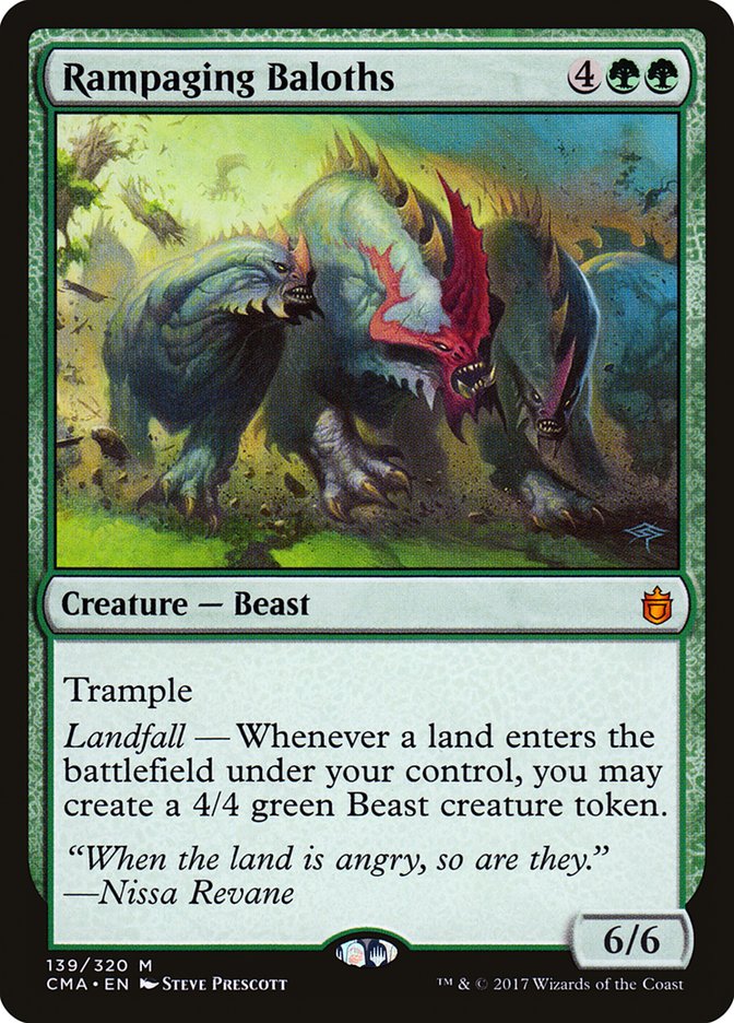 Rampaging Baloths [Commander Anthology] | Shuffle n Cut Hobbies & Games