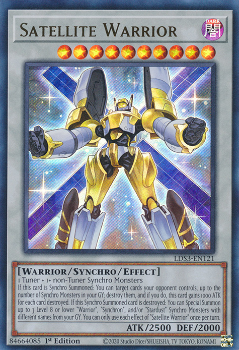 Satellite Warrior [LDS3-EN121] Ultra Rare | Shuffle n Cut Hobbies & Games