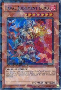 Laval Judgment Lord [DT05-EN029] Super Rare | Shuffle n Cut Hobbies & Games
