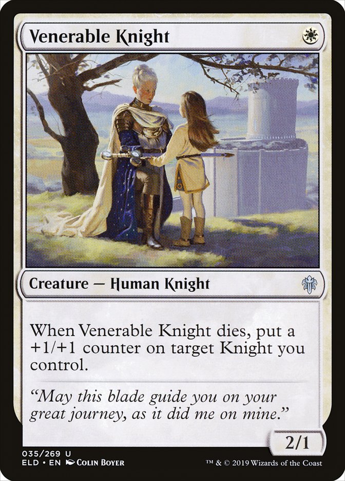 Venerable Knight [Throne of Eldraine] | Shuffle n Cut Hobbies & Games