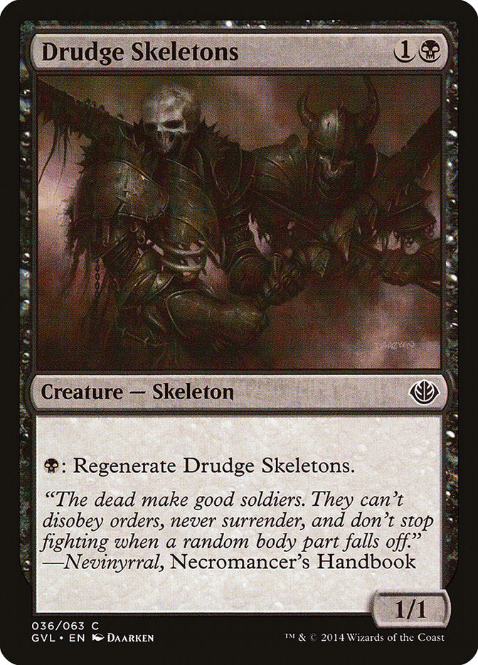 Drudge Skeletons (Garruk vs. Liliana) [Duel Decks Anthology] | Shuffle n Cut Hobbies & Games