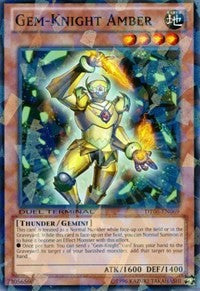 Gem-Knight Amber [DT06-EN069] Common | Shuffle n Cut Hobbies & Games