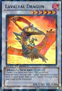 Lavalval Dragun [DT06-EN084] Super Rare | Shuffle n Cut Hobbies & Games