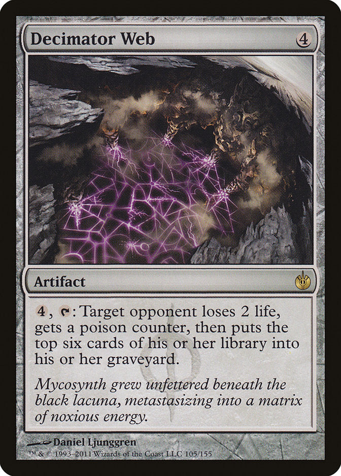 Decimator Web [Mirrodin Besieged] | Shuffle n Cut Hobbies & Games