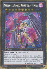 Number C15: Gimmick Puppet Giant Hunter [PGLD-EN019] Gold Secret Rare | Shuffle n Cut Hobbies & Games