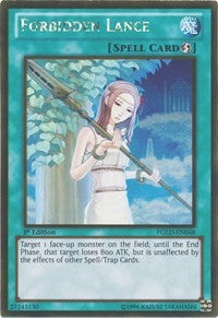 Forbidden Lance [PGLD-EN048] Gold Rare | Shuffle n Cut Hobbies & Games