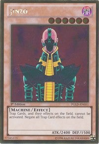 Jinzo [PGLD-EN051] Gold Rare | Shuffle n Cut Hobbies & Games
