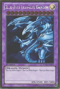 Blue-Eyes Ultimate Dragon [PGLD-EN055] Gold Rare | Shuffle n Cut Hobbies & Games
