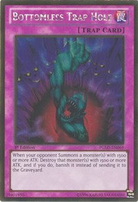 Bottomless Trap Hole [PGLD-EN069] Gold Rare