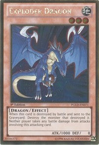 Exploder Dragon [PGLD-EN071] Gold Rare | Shuffle n Cut Hobbies & Games