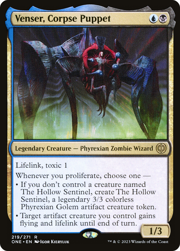 Venser, Corpse Puppet [Phyrexia: All Will Be One] | Shuffle n Cut Hobbies & Games