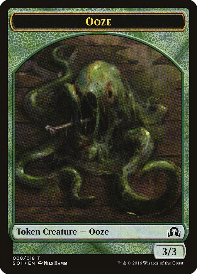 Ooze Token [Shadows over Innistrad Tokens] | Shuffle n Cut Hobbies & Games