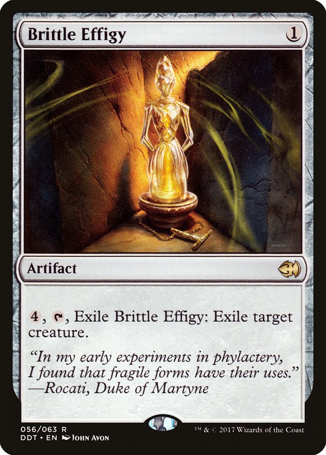 Brittle Effigy [Duel Decks: Merfolk vs. Goblins] | Shuffle n Cut Hobbies & Games