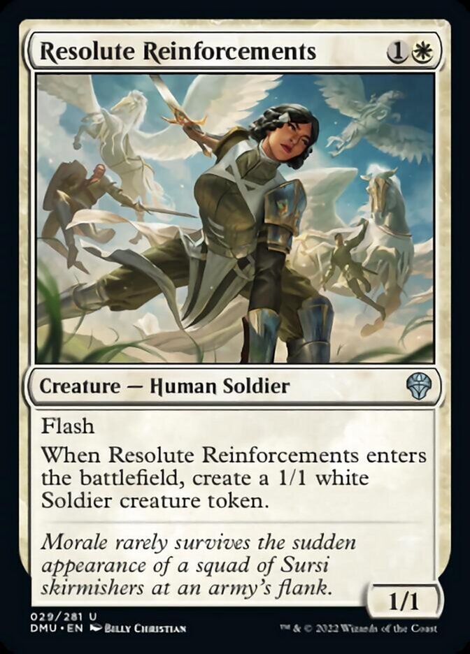 Resolute Reinforcements [Dominaria United] | Shuffle n Cut Hobbies & Games