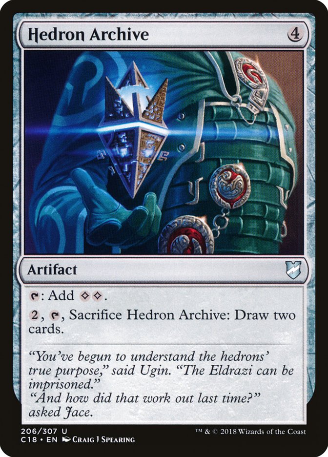 Hedron Archive [Commander 2018] | Shuffle n Cut Hobbies & Games