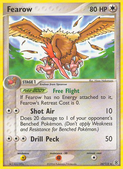 Fearow (24/112) [EX: FireRed & LeafGreen] | Shuffle n Cut Hobbies & Games