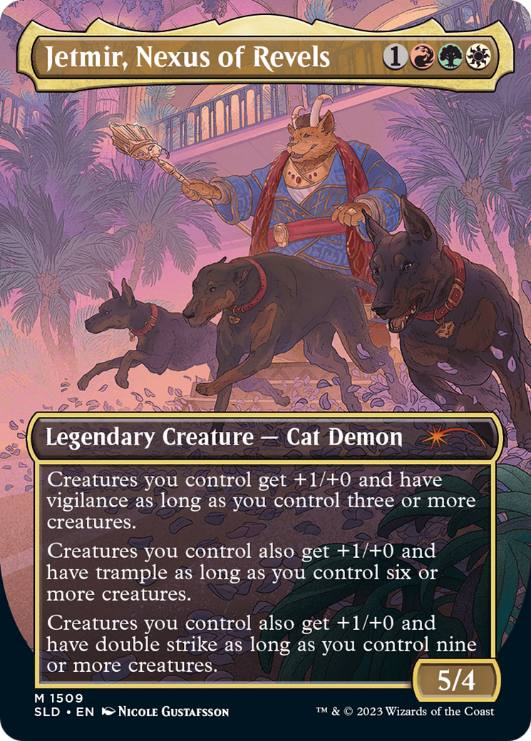 Jetmir, Nexus of Revels // Jetmir, Nexus of Revels [Secret Lair Commander Deck: Raining Cats and Dogs] | Shuffle n Cut Hobbies & Games