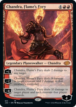 Chandra, Flame's Fury [Jumpstart 2022] | Shuffle n Cut Hobbies & Games