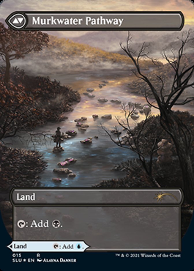Clearwater Pathway // Murkwater Pathway (Borderless) [Secret Lair: Ultimate Edition 2] | Shuffle n Cut Hobbies & Games