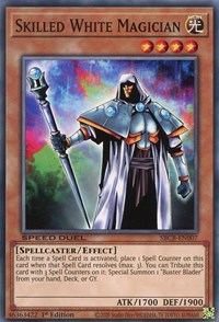 Skilled White Magician [SBCB-EN007] Common | Shuffle n Cut Hobbies & Games