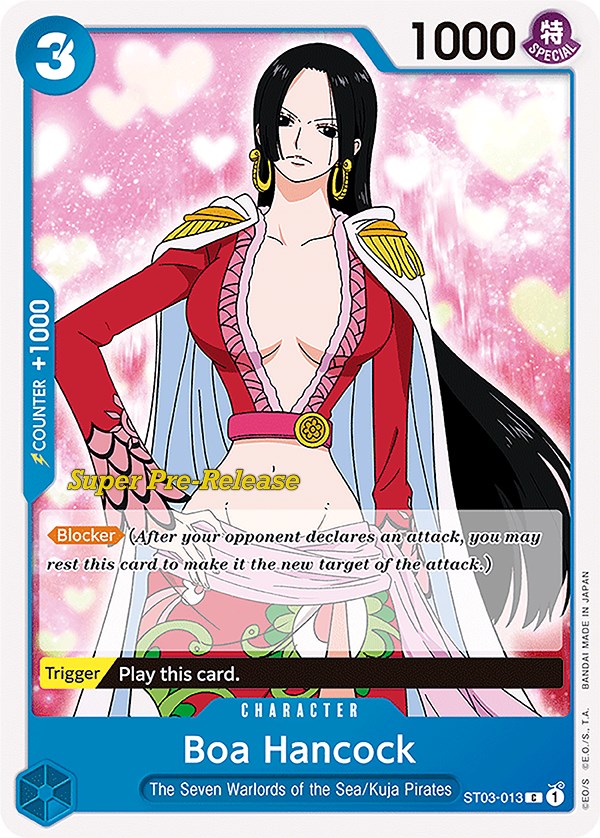 Boa Hancock [Super Pre-Release Starter Deck: The Seven Warlords of the Sea] | Shuffle n Cut Hobbies & Games