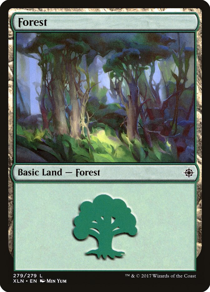 Forest (279) [Ixalan] | Shuffle n Cut Hobbies & Games