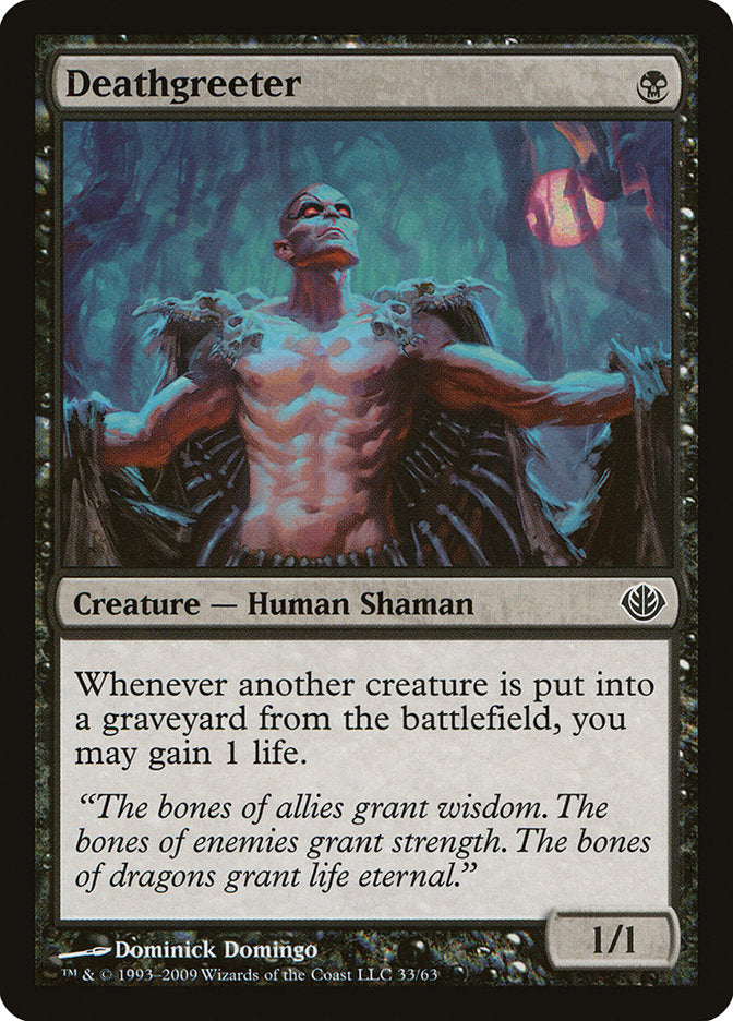 Deathgreeter [Duel Decks: Garruk vs. Liliana] | Shuffle n Cut Hobbies & Games