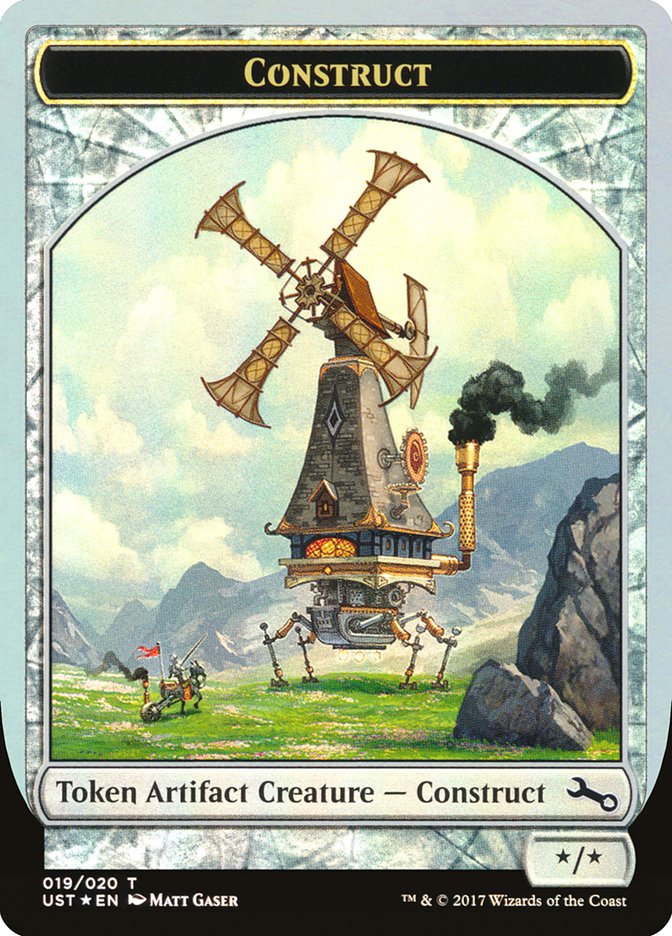 Construct Token [Unstable Tokens] | Shuffle n Cut Hobbies & Games