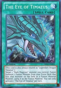 The Eye of Timaeus [DRLG-EN005] Secret Rare | Shuffle n Cut Hobbies & Games