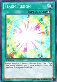 Flash Fusion [DRLG-EN016] Super Rare | Shuffle n Cut Hobbies & Games
