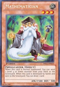 Mathematician [DRLG-EN023] Secret Rare | Shuffle n Cut Hobbies & Games