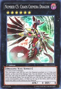 Number C5: Chaos Chimera Dragon [DRLG-EN043] Super Rare | Shuffle n Cut Hobbies & Games