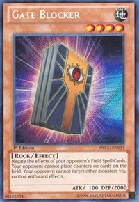 Gate Blocker [DRLG-EN034] Secret Rare | Shuffle n Cut Hobbies & Games