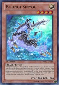 Bujingi Sinyou [PRIO-EN084] Ultra Rare | Shuffle n Cut Hobbies & Games