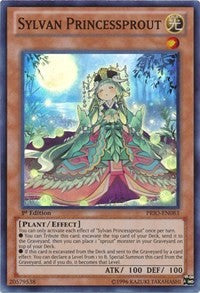 Sylvan Princessprout [PRIO-EN083] Super Rare | Shuffle n Cut Hobbies & Games