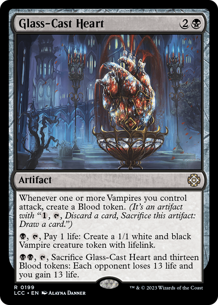 Glass-Cast Heart [The Lost Caverns of Ixalan Commander] | Shuffle n Cut Hobbies & Games