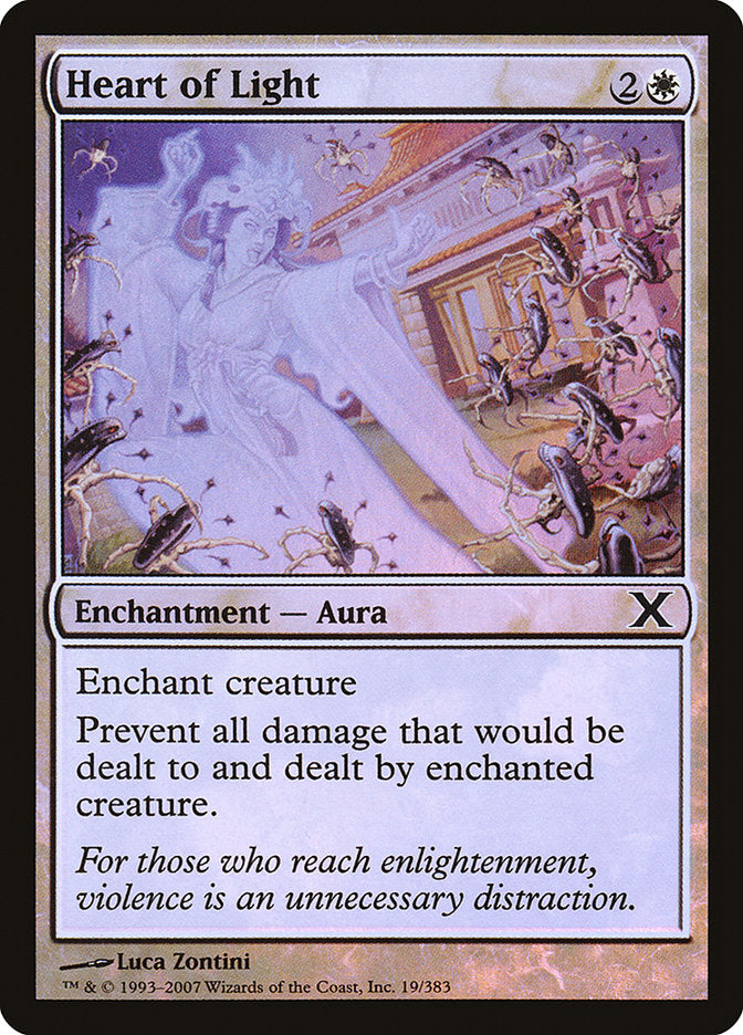 Heart of Light (Premium Foil) [Tenth Edition] | Shuffle n Cut Hobbies & Games